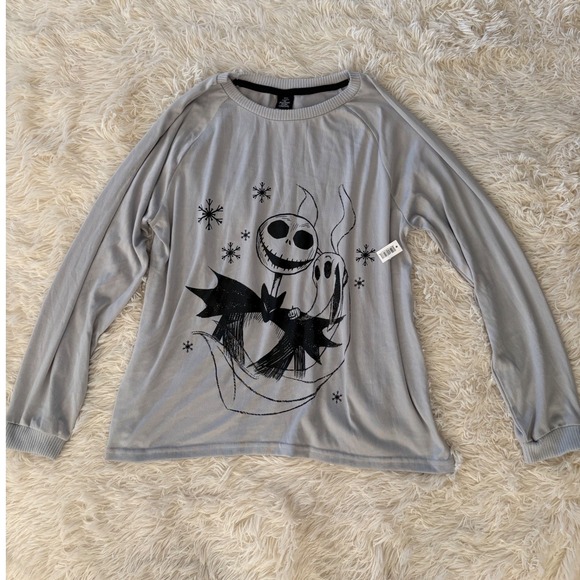 Disney Nightmare Before Christmas Jack Skellington Graphic Top - Picture 1 of 3